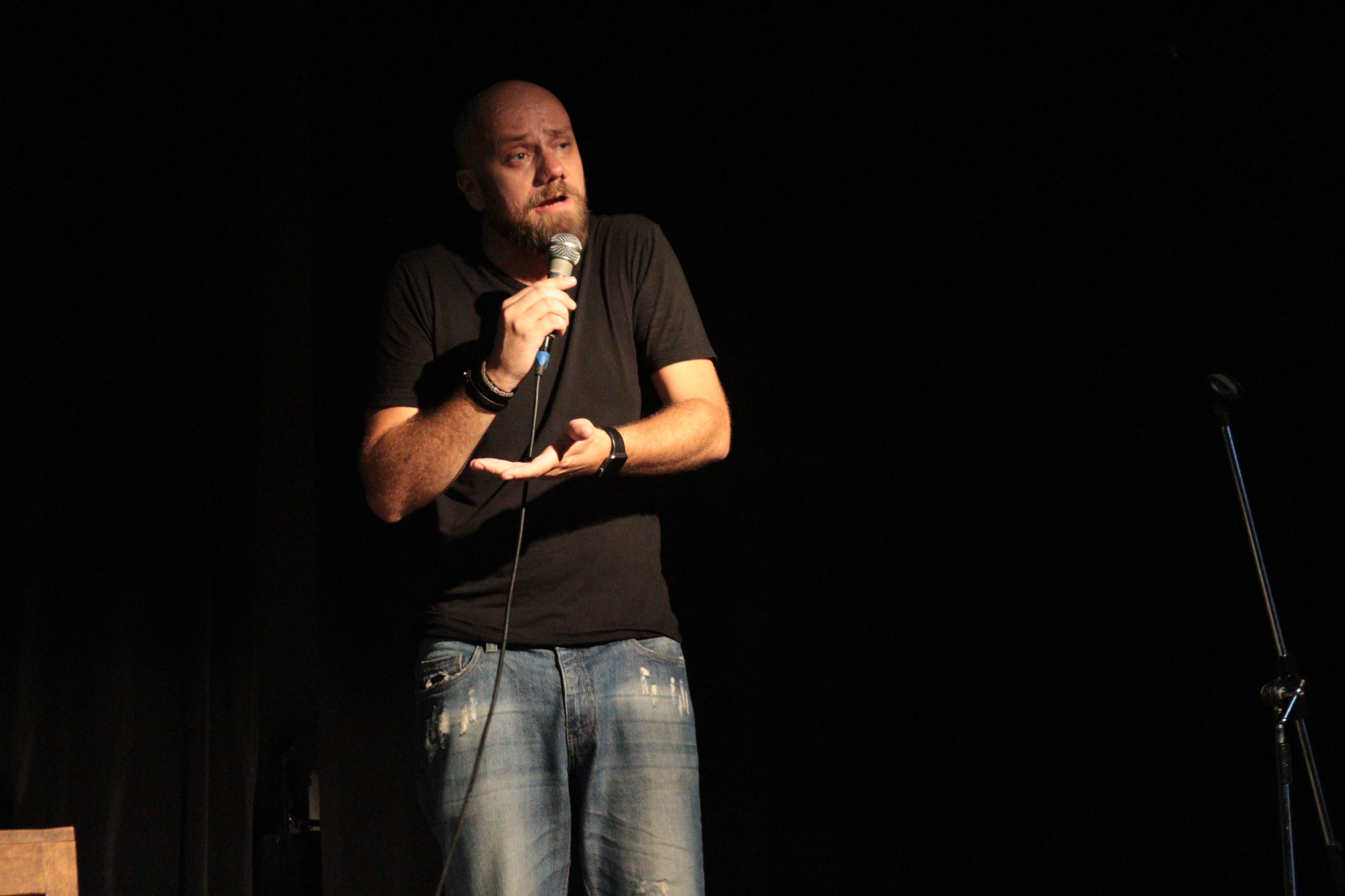 Fedor preforming in Kathmandu, Nepal